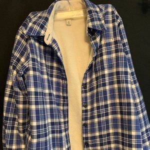 L.L. Bean Fleece Lined Flannel